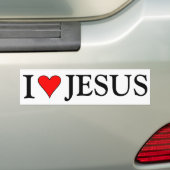 Jezus Bumpersticker (Op auto)