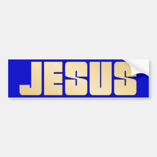 Jezus Bumpersticker