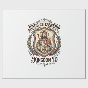  Jezus Burgerskap Koninkrijk ID Jezus Burgerskap V Cadeaupapier