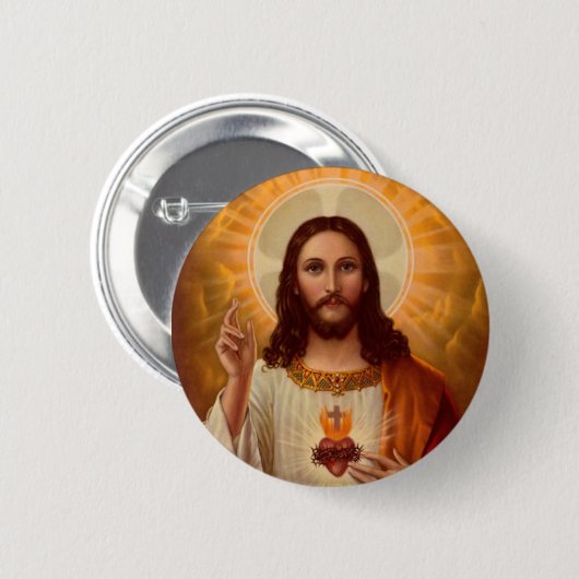 Jezus Button (Voorkant /achterkant)