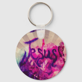 Jezus! Button Sleutelhanger