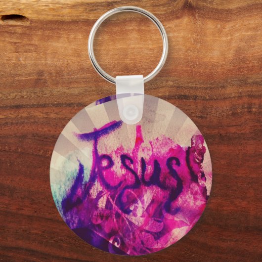 Jezus! Button Sleutelhanger (Voorkant)