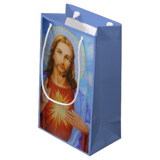 Jezus cadeau klein cadeauzakje (Achterkant Gekanteld)