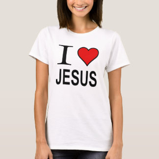 Jezus cadeautjes waar ik van hou Jezus logo Jezus  T-shirt