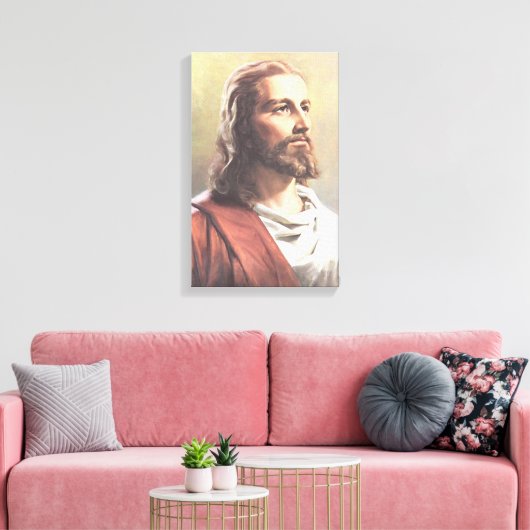 Jezus Canvas Afdruk (Insitu (Woonkamer))