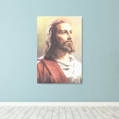 Jezus Canvas Afdruk (Insitu (Houten vloer))