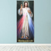 Jezus Canvas Afdruk (Insitu (Houten vloer))