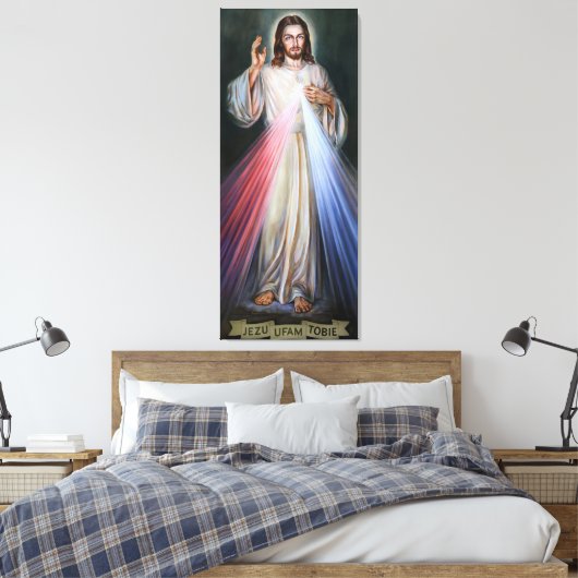 Jezus Canvas Afdruk (Insitu (Slaapkamer))