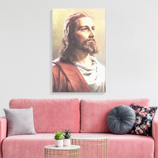 Jezus Canvas Afdruk (Insitu (Woonkamer))