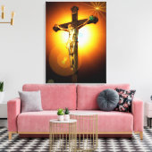 Jezus Canvas Afdruk (Insitu (Woonkamer))