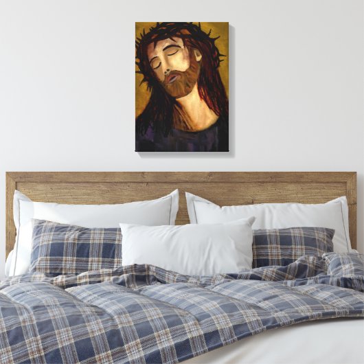 Jezus Canvas Afdruk (Insitu (Slaapkamer))