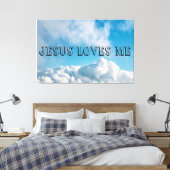 Jezus Canvas Afdruk (Insitu (Slaapkamer))