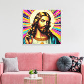 Jezus canvas kunst! afdruk (Insitu (Woonkamer))