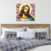 Jezus canvas kunst! afdruk (Insitu (Slaapkamer))