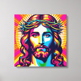 Jezus canvas kunst! afdruk