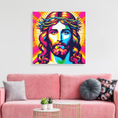 Jezus canvas kunst! afdruk (Insitu (Woonkamer))