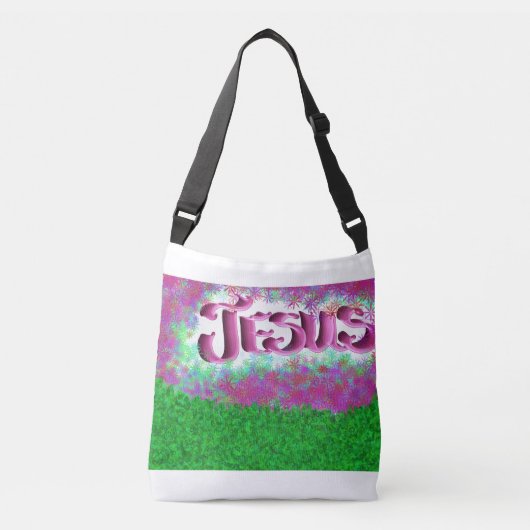 JEZUS CANVAS TAS. CROSSBODY TAS (Voorkant)
