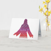 Jezus Card Kaart (Gele Bloem)