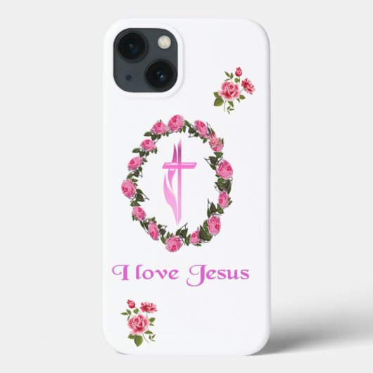 Jezus Case-Mate iPhone Case (Achterkant)