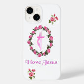 Jezus Case-Mate iPhone Case (Achterkant)