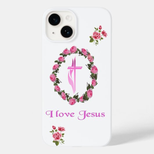 Jezus Case-Mate iPhone Case (Achterkant)