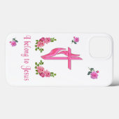 Jezus Case-Mate iPhone Case (Achterkant (horizontaal))