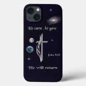 Jezus Case-Mate iPhone Case (Achterkant)