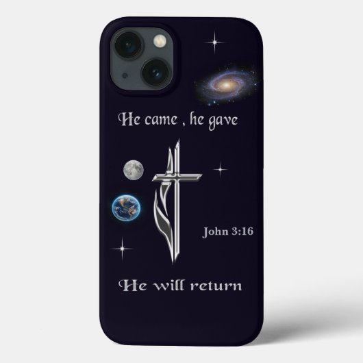 Jezus Case-Mate iPhone Case (Achterkant)