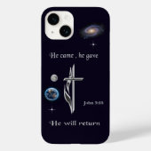 Jezus Case-Mate iPhone Case (Achterkant)
