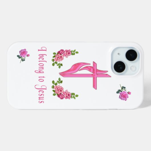 Jezus Case-Mate iPhone Case (Achterkant (horizontaal))