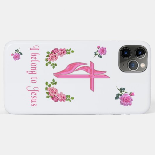 Jezus Case-Mate iPhone Case (Achterkant (horizontaal))