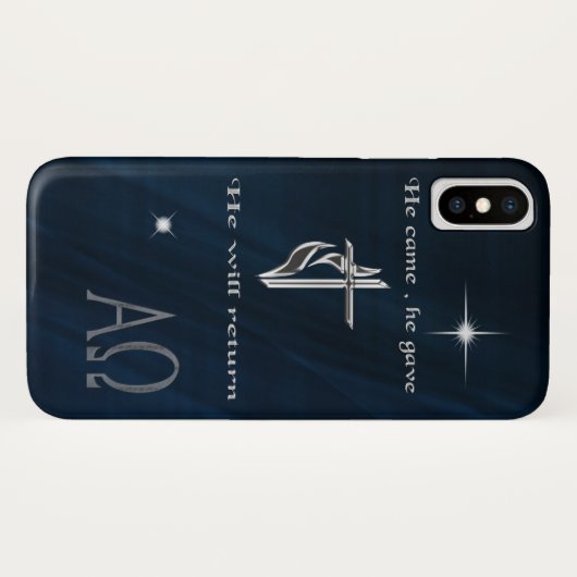 Jezus Case-Mate iPhone Case (Achterkant (horizontaal))