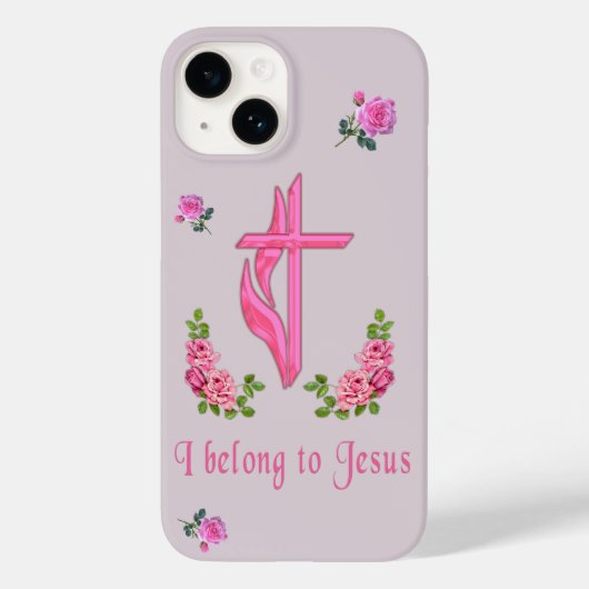 Jezus Case-Mate iPhone Case (Achterkant)
