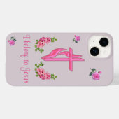 Jezus Case-Mate iPhone Case (Achterkant (horizontaal))