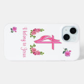 Jezus Case-Mate iPhone Case (Achterkant (horizontaal))