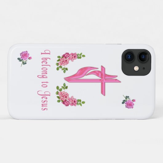 Jezus Case-Mate iPhone Case (Achterkant (horizontaal))