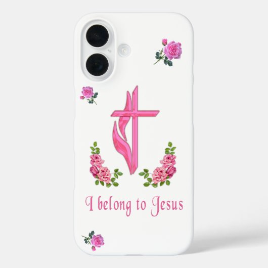 Jezus Case-Mate iPhone Case (Achterkant)