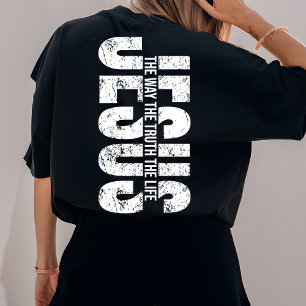 Jezus Christelijk Geloof Bijbelvers Kerk T-shirt