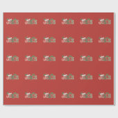 Jezus Christelijk Religieus Gezegde Geloof Bijbelv Cadeaupapier (Vlak)