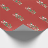 Jezus Christelijk Religieus Gezegde Geloof Bijbelv Cadeaupapier (Hoek)