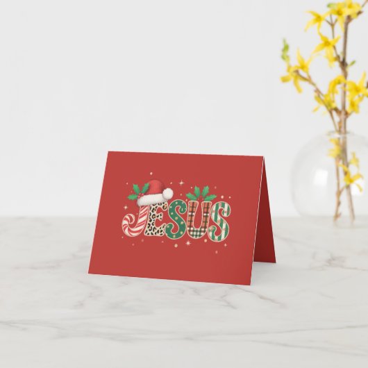 Jezus Christelijk Religieus Gezegde Geloof Bijbelv Kaart (Gele Bloem)