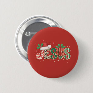 Jezus Christelijk Religieus Gezegde Geloof Bijbelv Ronde Button 5,7 Cm