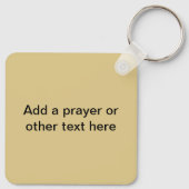 Jezus Christelijk Sleutelhanger (Achterkant)