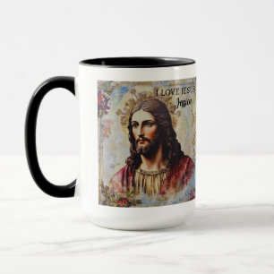 Jezus Christelijke gepersonaliseerde naam Mok