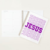 Jezus Christelijke god paaszomerkleuren Planner (Display)