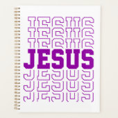 Jezus Christelijke god paaszomerkleuren Planner (Voorkant)