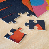 Jezus Christelijke Pop Kunst Legpuzzel (Zijkant)