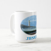 Jezus christen koffiemok (Voorkant links)