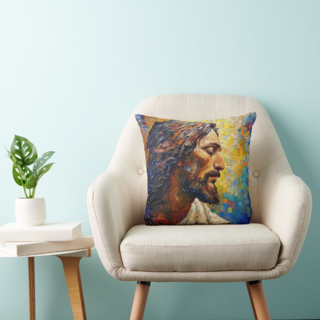 Jezus Christendom Neo-impressionisme Kussen (Stoel)