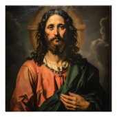 Jezus Christendom Renaissance Foto Afdruk (Voorkant)